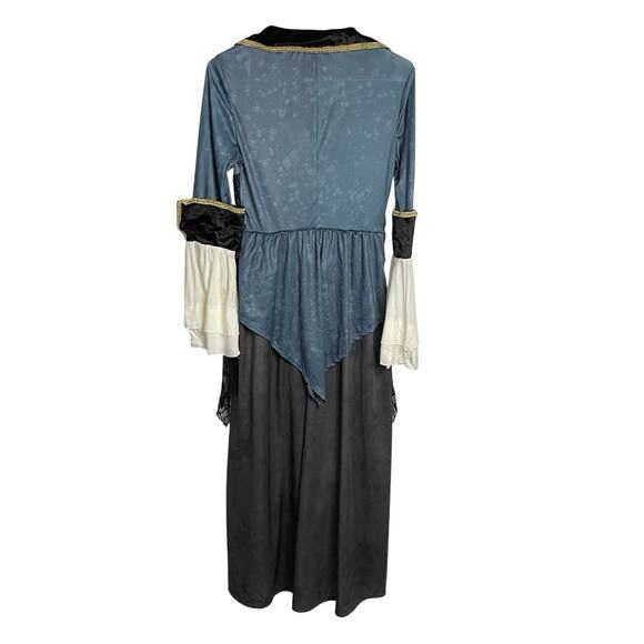 Pirate Wench Gypsy Costume Womens XS/S Halloween Oktoberfest Vixen Swashbuckler - Picture 3 of 6